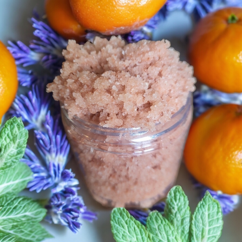Peppermint Lavender Orange Pink Himalayan Luxurious Hand Crafted Salt Sc… - Picture 3 of 3